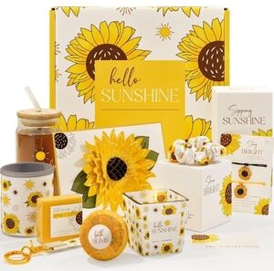 The Love Crate Co. Sunflower Gifts, Care Package, Get Well soon Gift My Sunshine